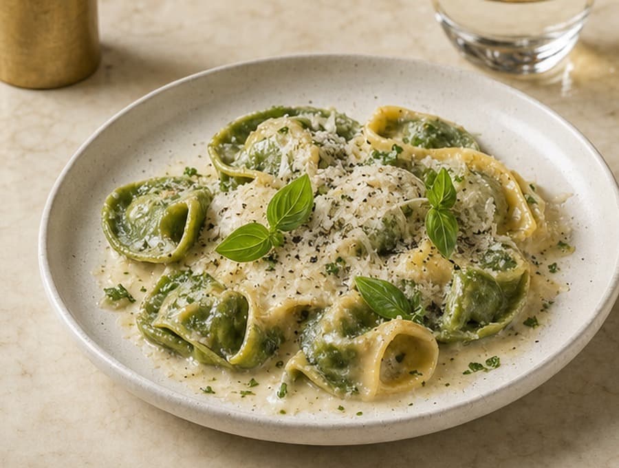 Spinach & Ravioli Tortellini