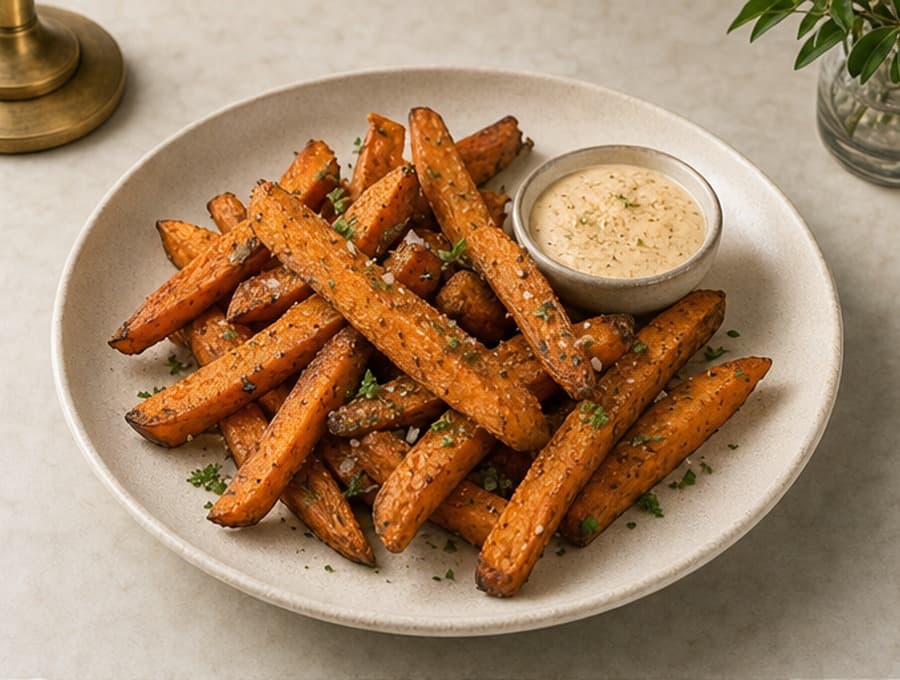 Crispy Sweet Potato Batons